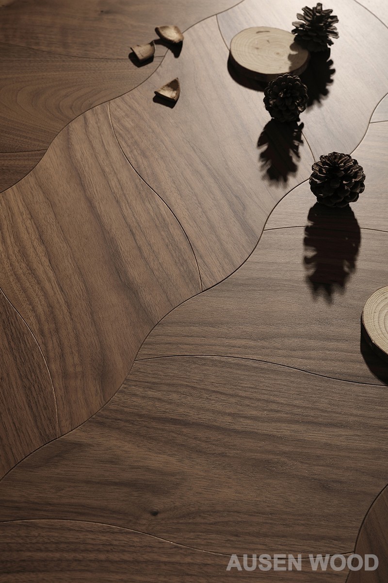 Leaf Parquet-Black Walnut factory